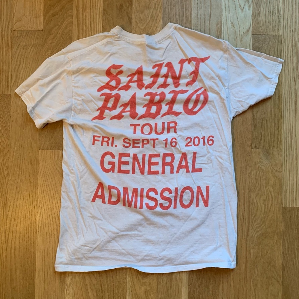 Kanye West Saint Pablo Tour Tee